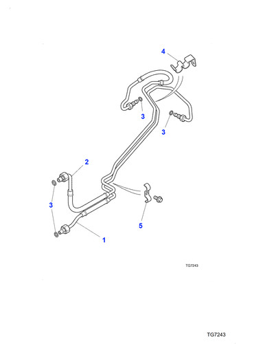 Jaguar oil cooler output - jaguar,