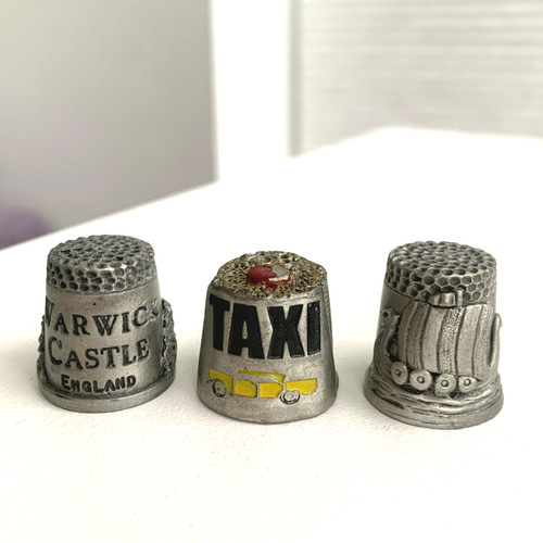 Vintage souvenir thimble - vintage,
