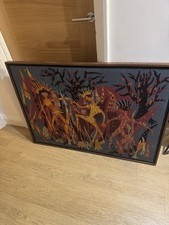 French Tapestry Fire Dance