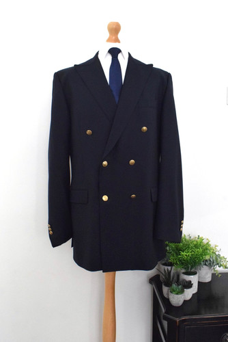 Aquascutum navy gold - aquascutum, buttons