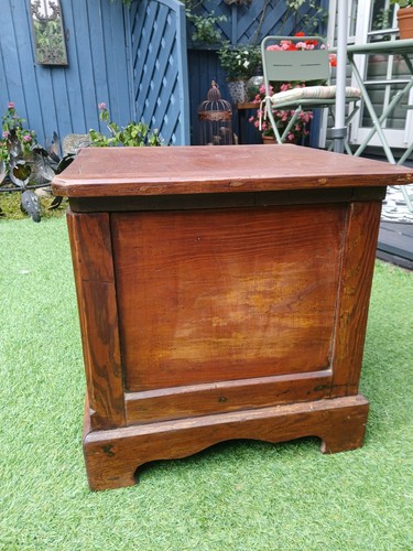 Wooden brown commode - wooden,