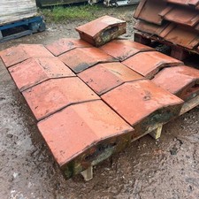 Reclaimed Red Terracotta Wall Coping - 12” x 5” - Job Lot 3.5 Metres