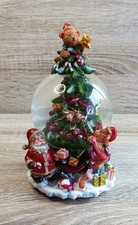 Vintage Shudehill Wind Up Musical Snow Globe with Christmas Tree Decoration
