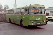 Bus Negative  First (Southern National) Leyland Tiger Marshall A690AHB ex MOD