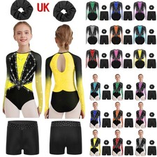 Gymnastics Leotards Girl Long
