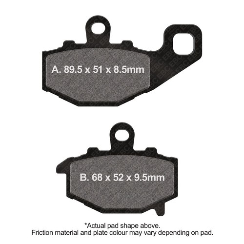 Ebc motorcycle brake - motorcycle, dmx
