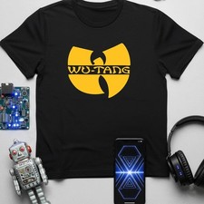 Wu-Tang Clan T-Shirt Logo Rap Official Black New 2025 UNISEX