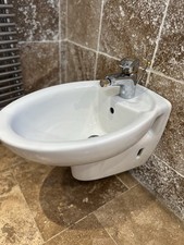 Dolomite Wall Hung Bidet With Tap