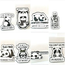 Panda animal enamel brooch pin badge bag accessories 