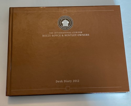 Rolls royce bentley desk - rolls, diary
