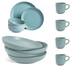 12 Piece Dinner Set Plate Bowl