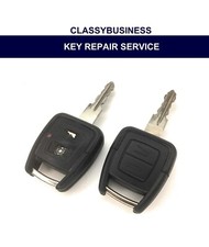 Vauxhall Astra Vectra Zafira 2 button remote key fob repair case replacement fix