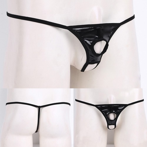 Brand leather underpants - brand,