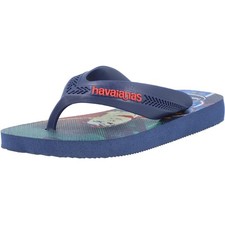 Havaianas Kids Max Heroes Navy Flip Flops Superman Wide Straps Comfort