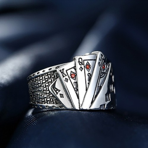 Vintage lucky poker - poker, opening