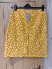 Boden Yellow Floral Lined