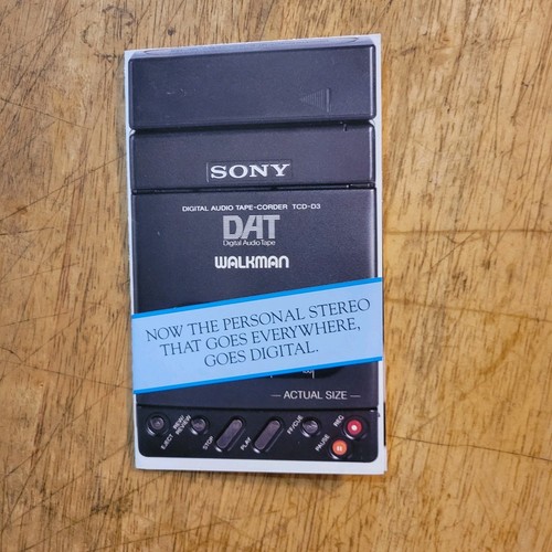 Sony digital audio tape - sony,