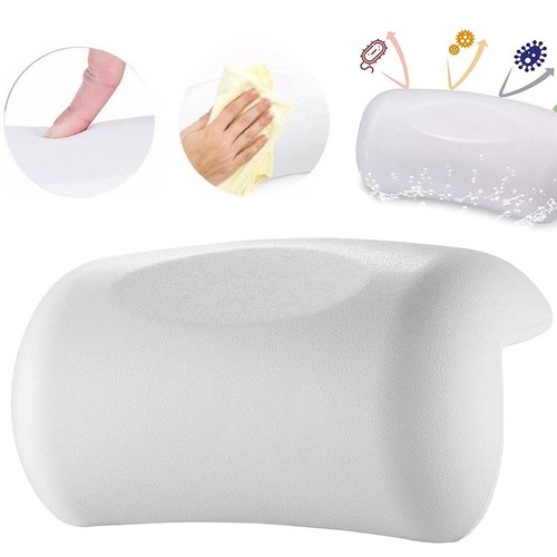 Bath pillow with - with, suction