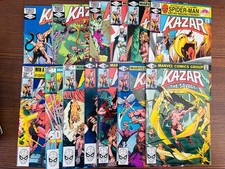 13 x KA-ZAR (1981) # 2 3 4 5 6 7 8 9 10 11 12 13 14 Marvel Comics