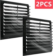 2pcs 20'' Metal Louvre Grille