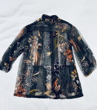 Marc Cain Sheer blouse with a