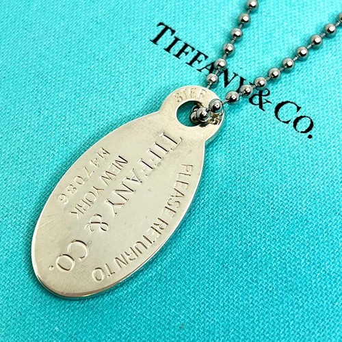 Tiffany return to - co., oval