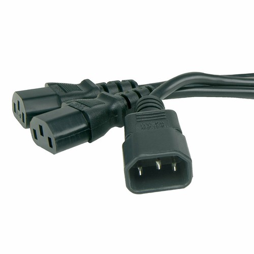 Iec splitter cable - 1.8m,