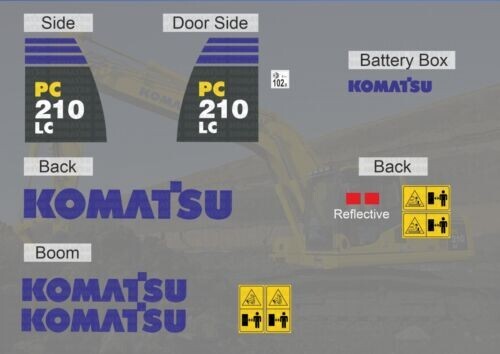 Komatsu pc210lc digger - komatsu, pc210lc-8