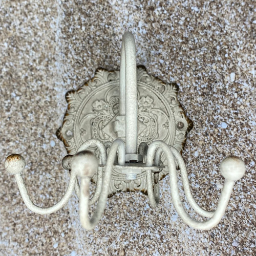 Antique white jewelry spinner - antique,