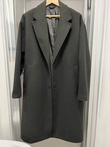 Zara dark olive green long