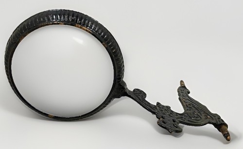 Cast iron oil kerosene lamp - cast,