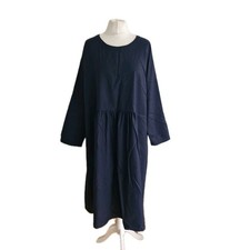 Eskandar Womens Dark Navy