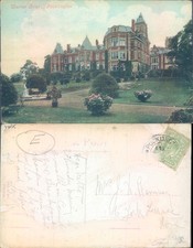 Warter Priory building and gardens Pocklington JWM 1905 postmark Architecture