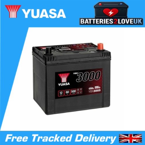 Yuasa ybx3005 smf car battery - yuasa,