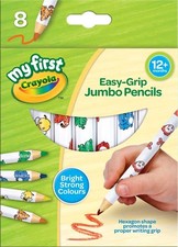 Crayola 8 Easy Grip Jumbo