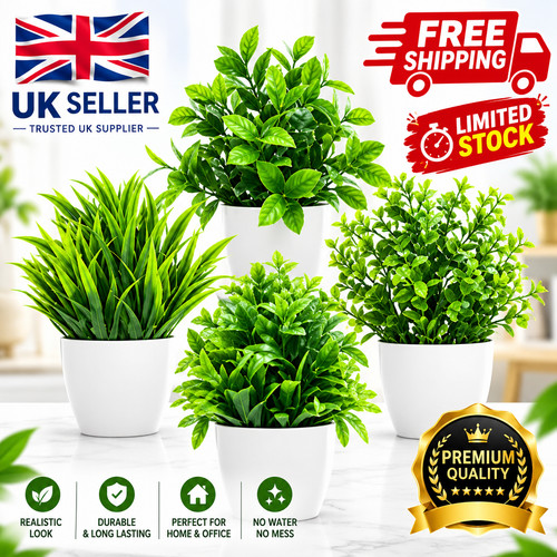 Set artificial plants in - artificial,