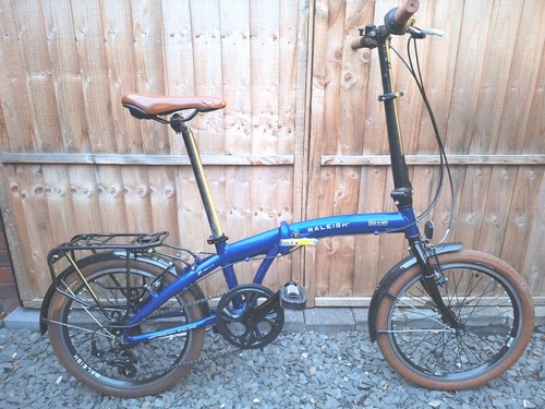 Raleigh stowaway folding - raleigh, bike