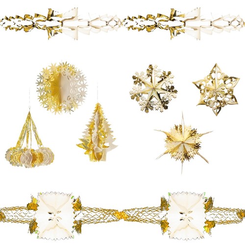 Christmas foil ceiling - christmas,