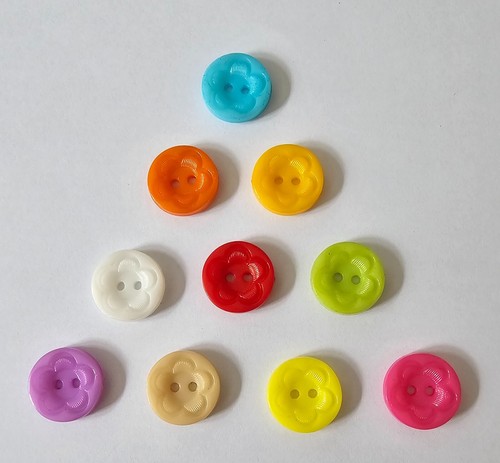 Flower pattern two hole - two,