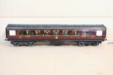 EXLEY O GAUGE LMS MAROON 3rd CLASS OPEN PARLOUR CAR COACH 5210 oi