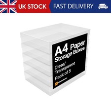 Westonboxes A4 Transparent