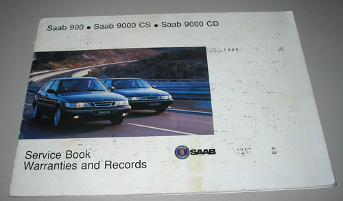 Serviceplan scheckheft saab - scheckheft,