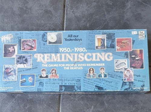 Reminiscing board game - reminiscing,