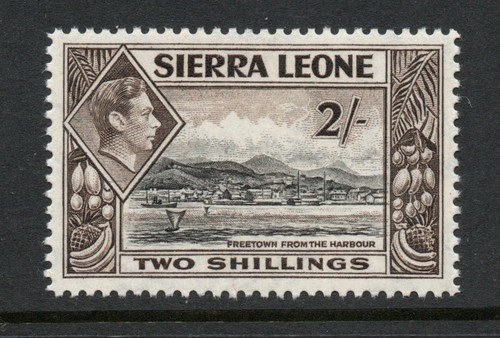 Sierra leone 1938 - sierra, 2/-