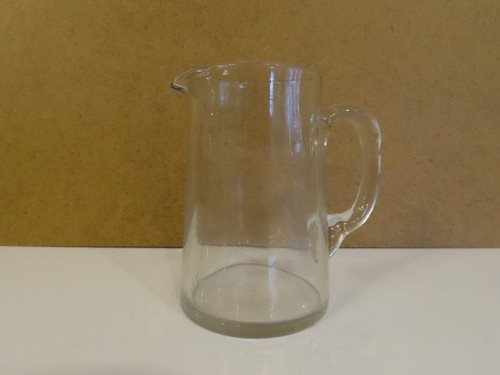 Antique clear glass whisky - antique,