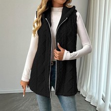 Lady Hooded Fleece Fur Body