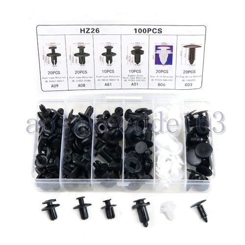 100 pcs bumper - 100, retainer