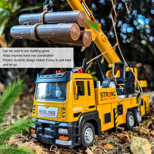 Kids crane truck alloy - kids,
