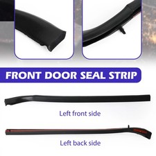 Left Front Rubber Weatherstrip