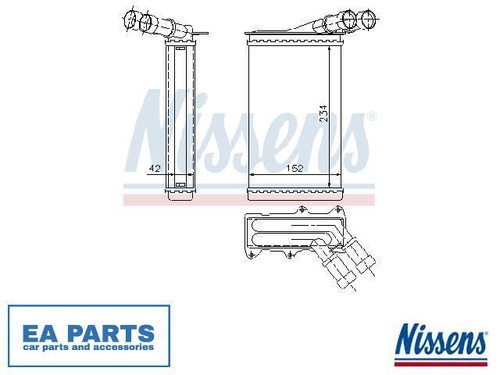 Heat exchanger interior - exchanger,,